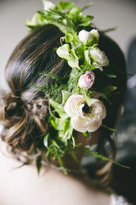 Bridal updo by Naho