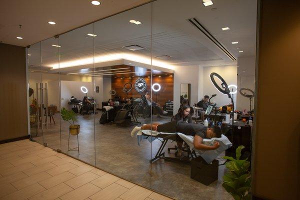 Our clean and modern tattoo studio is located on the 3rd Floor of Waikiki Shopping Plaza.