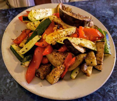 Roasted Vegetable Salad at Calvino's