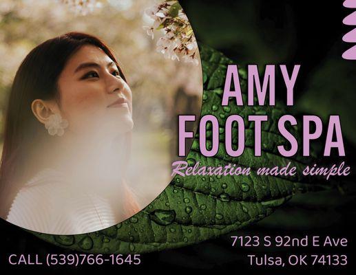 #AmyFootSPA #Tulsa #Relaxation #Wellness