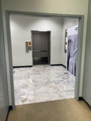 1st level elevator hallway, Dillard's CoolSprings Galleria