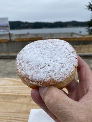 Guava filled Bismarck