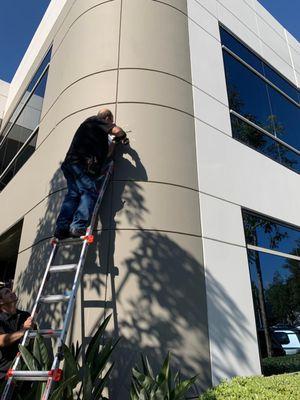 Outside Camera Installation