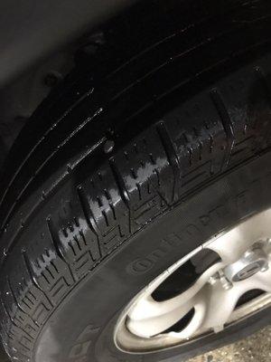 Nail in the tire