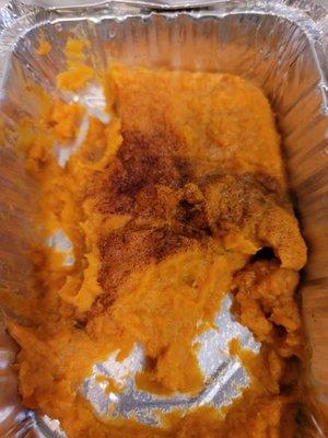 Sweet potatoes were rotten