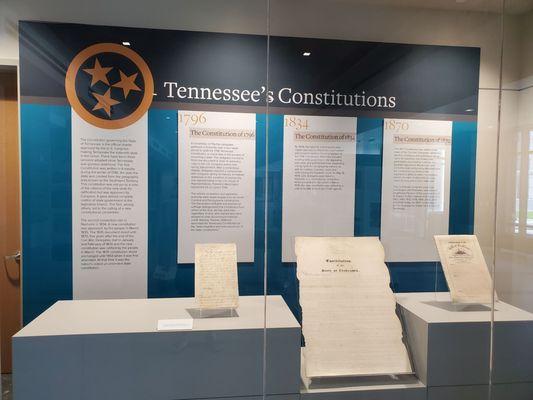 Tennessee's constitutions