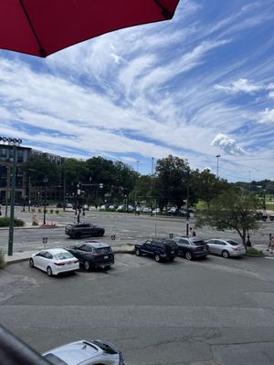 View from second floor patio