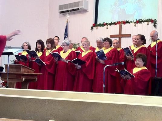 Christmas choir.