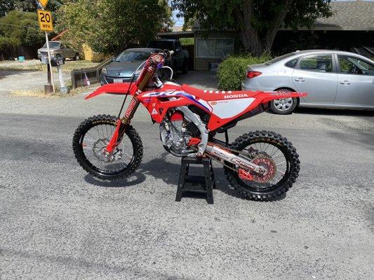 2022 Honda CRF450RWE Works Edition