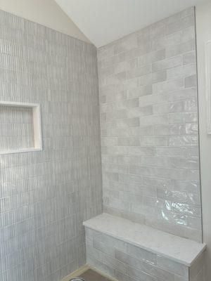 Shower tile