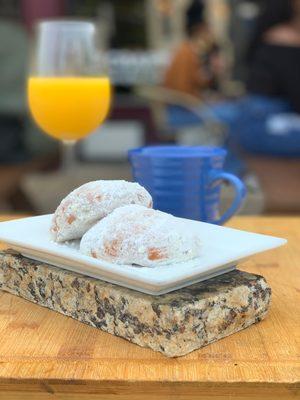 Brunch-Beignets and Mimosa