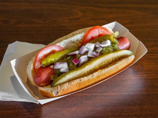 Chicago style Hot dog