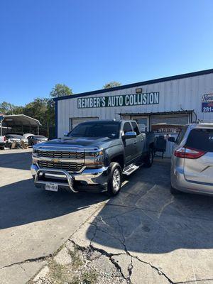 2018 Chevy Silverado back to pre-accident conditions