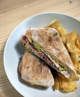 Southwest Cubano Sandwich - most popular hot sandwich on the menu