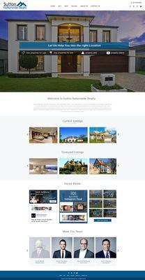 Realtor in Austrailia Website Concept