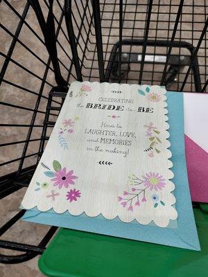 Bridal Shower Card