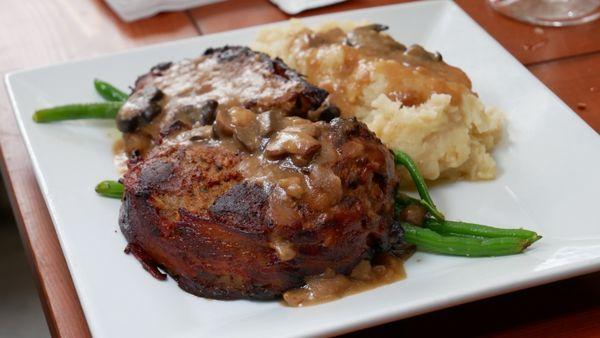 Bacon-Wrapped Meatloaf