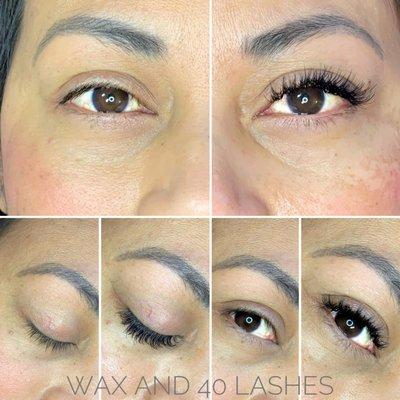 Hybrid lash set