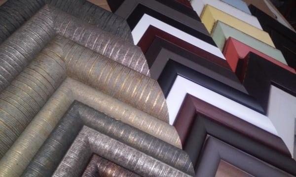 Personalize your art- we have a wide variety of moulding for you to choose from!