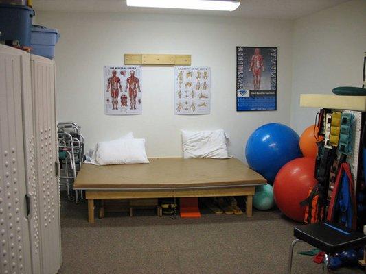 Part of the adult treatment area in our Blacksburg clinic