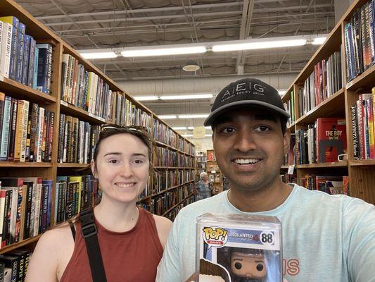 Me and Sarah and Nathan Drake (Funko Pop)