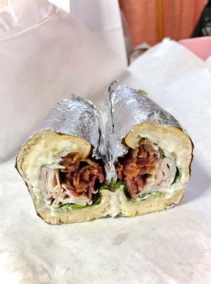 BLT Hot Sub (with turkey)