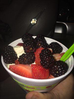 16oz frozen yogurt $7.54