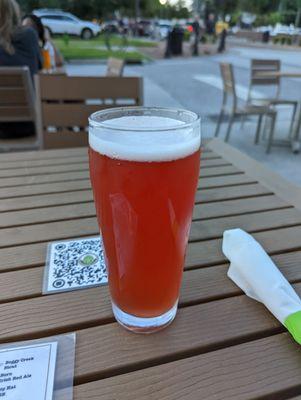 Strawberry beer