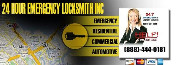 24 Hr Emergency Locksmith