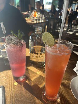 Mocktail and a Cocktail