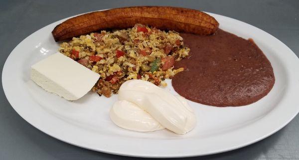 Chorizo Revuelto con huevos