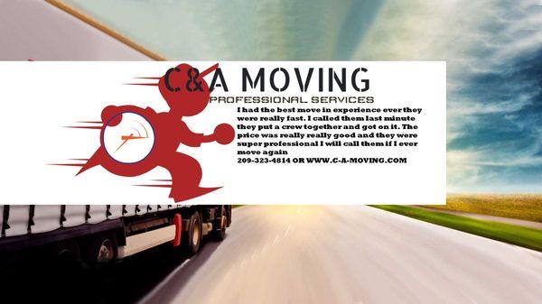 MOVE, MOVER, MOVERS, STOCKTON CA, C & A MOVING