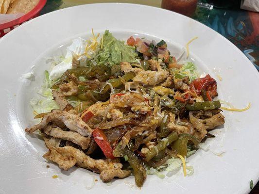 Chicken Fajita Salad