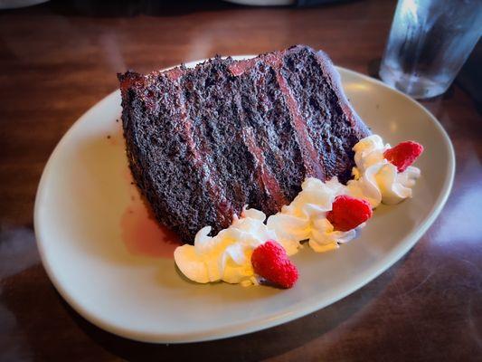 Towering Chocolate Cake