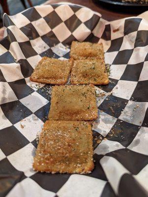 Kids got to them before I could take picture.. But comes with 9. Toasted ravioli