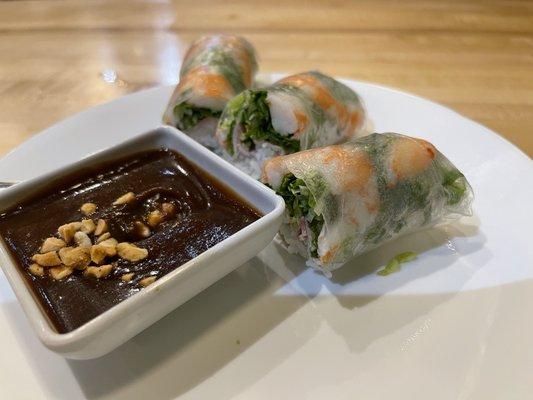 21. Shrimp Pork and Summer Rolls