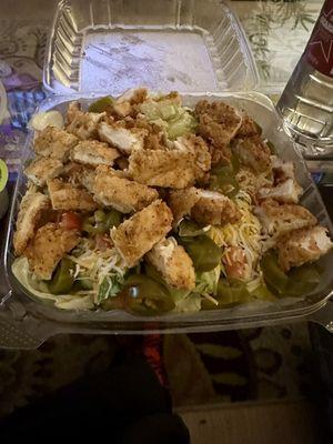 Fried Chicken Salad