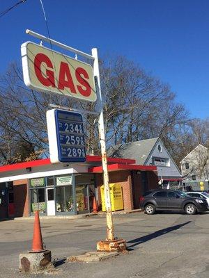 Mike's Auto Repair of Wellesley -- 1005 Worcester Street / Route 9, Wellesley  Sign