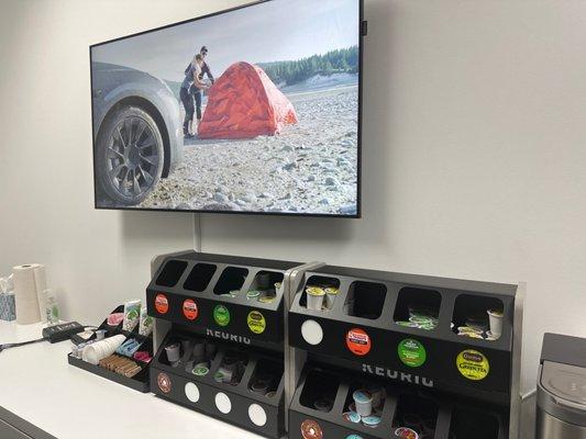 Tesla break room