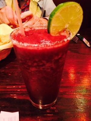 Best blackberry margarita ever.