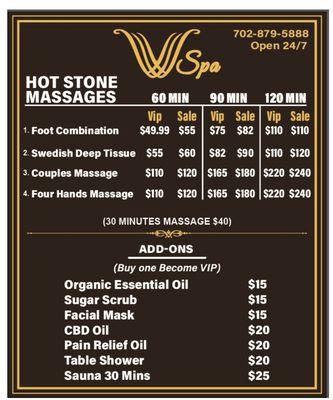 V Spa Massage