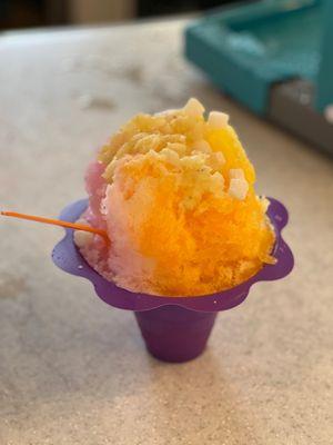 Medium shave ice