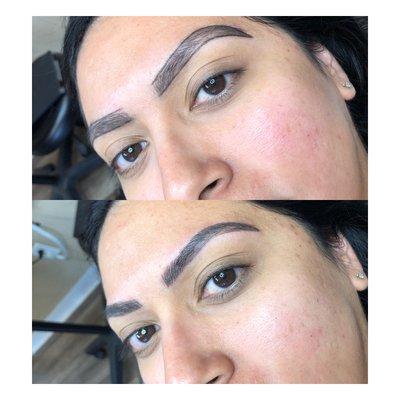 Microblading touch up