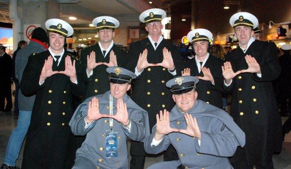 Some of the Fork Union Military Academy Alumni who were midshipmen or  cadets in either the Naval Academy or West Point Military Academy