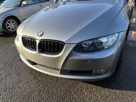 2009 328i coupe. Transmission fluid/ filter change.