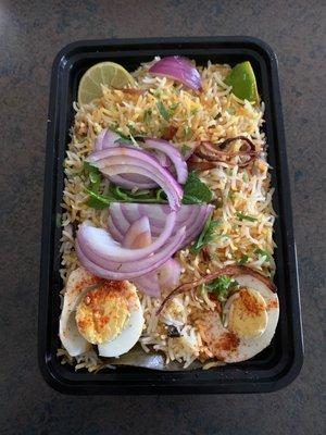 Hyderabadi Chicken Dum Biryani