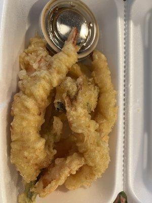 Shrimp tempura