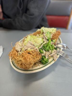 Crispy chow mein