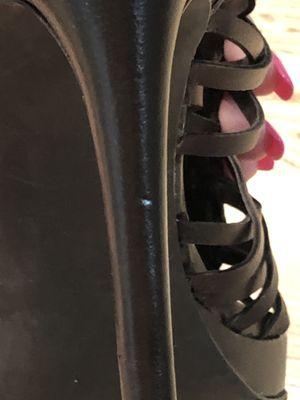 Damage to new heel wrap