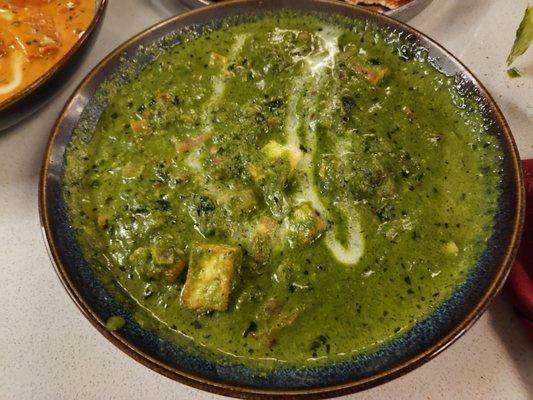 Palak paneer